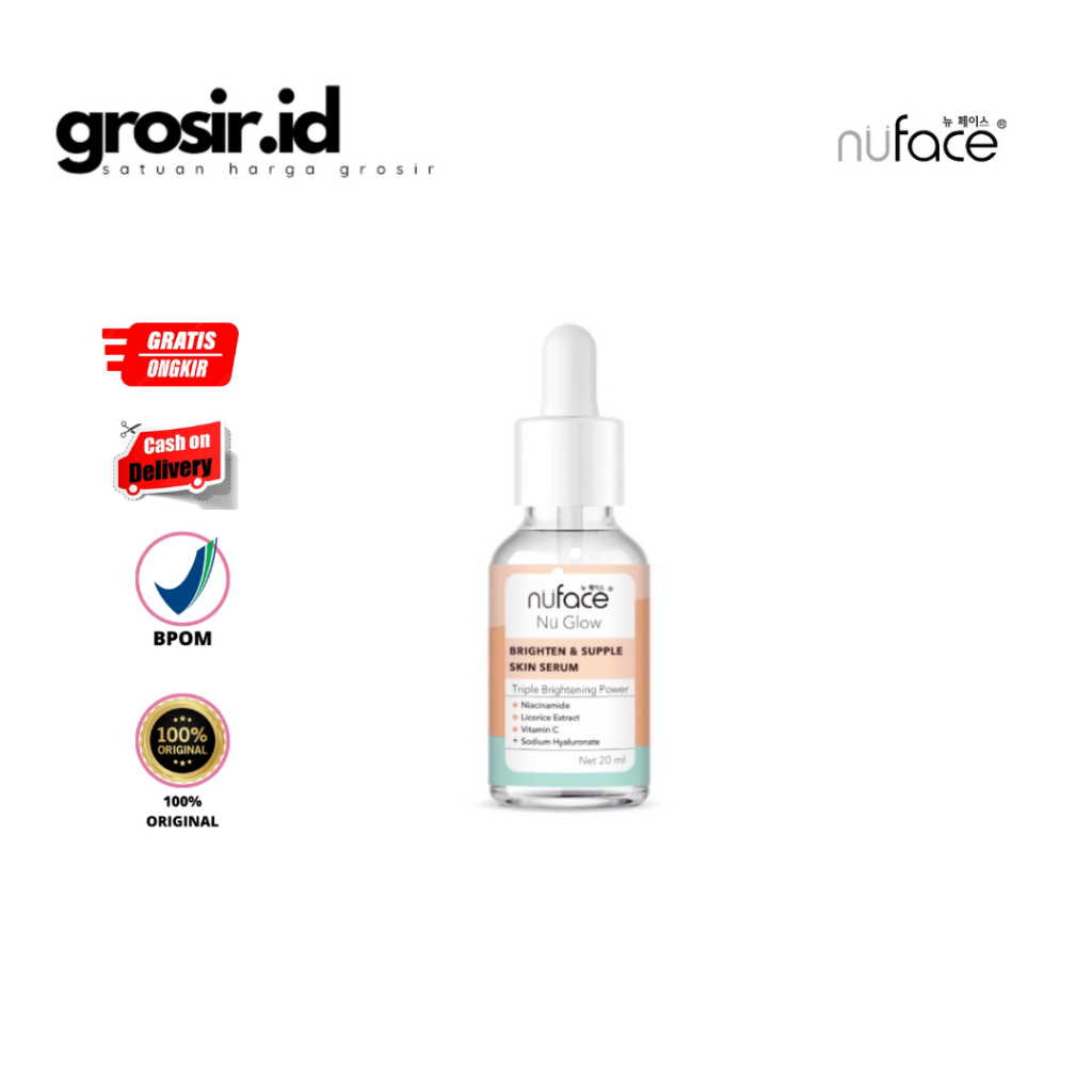 Nu face Nu Glow Liquid Brighten & Supple Skin Serum