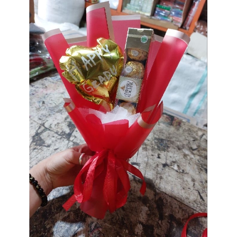 

buket kecil ferrero