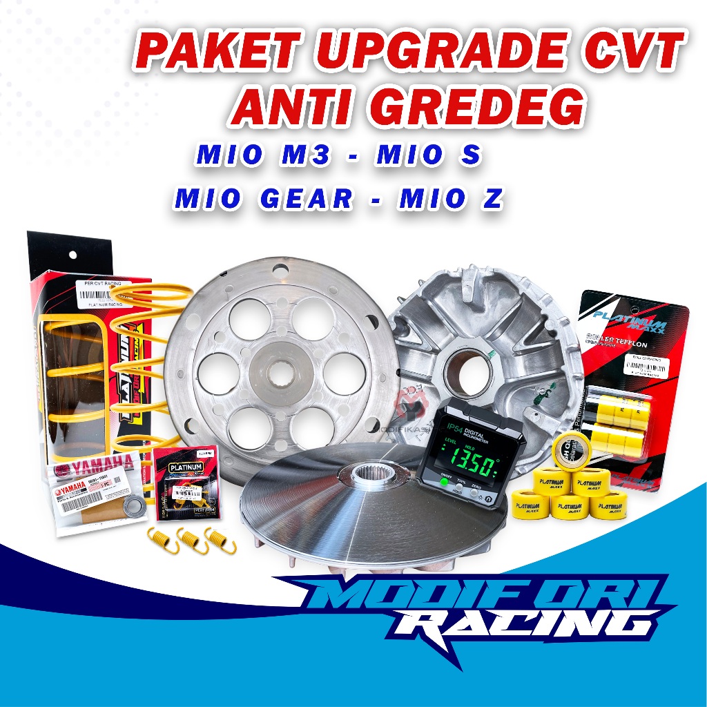 MIO M3 - Paket Upgrade CVT mio M3 - Mio Z Kirian Bubut Mio - MIO M3 Paket CVT Matic Yamaha