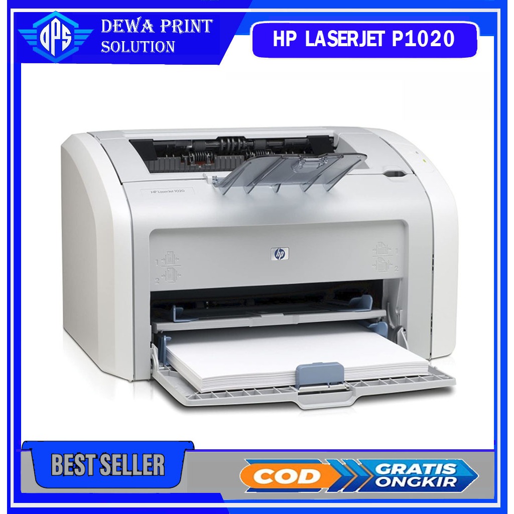 printer hp laserjet p1020 toner 12a bergaransi