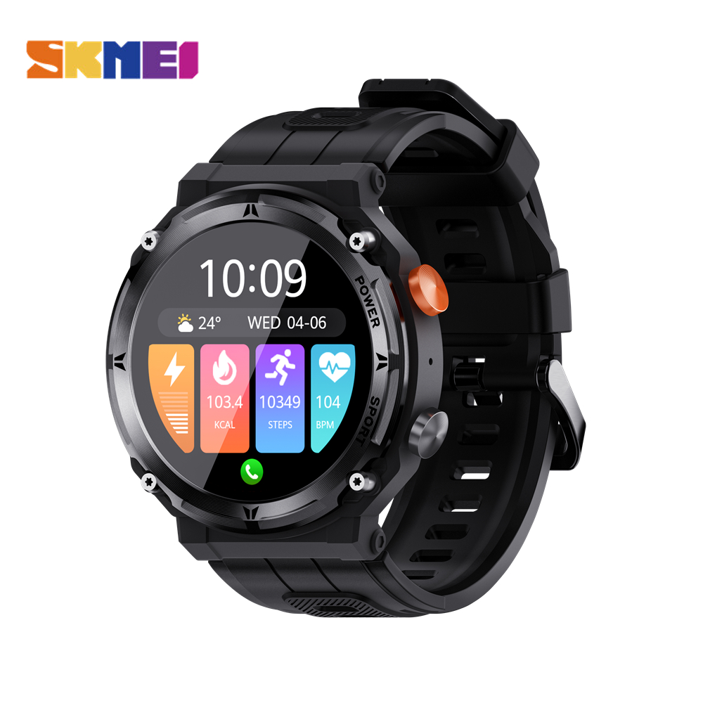 Skmei jam tangan smartwatch pria original 100 jam outdoor anti air 1atm for android ios