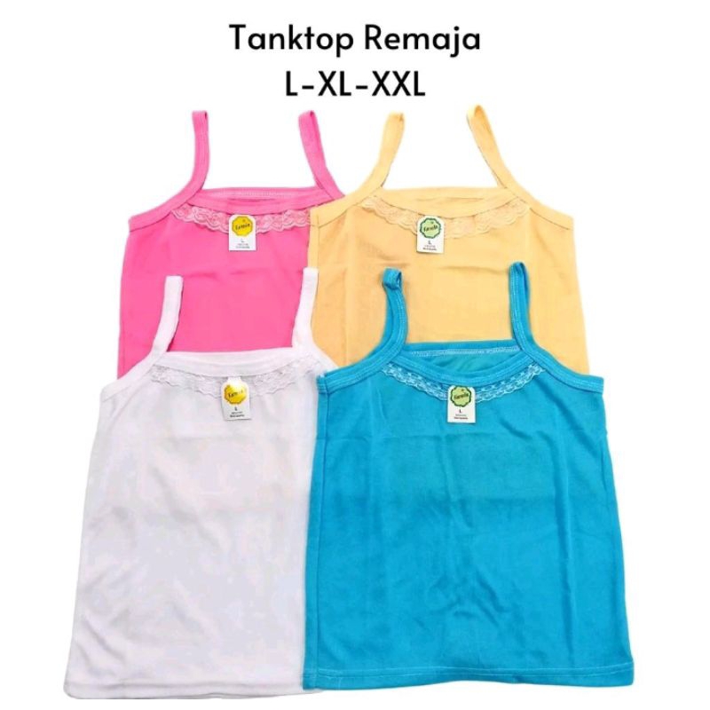 Singlet Remaja,Tanktop Remaja, Kamisol ABEGE
