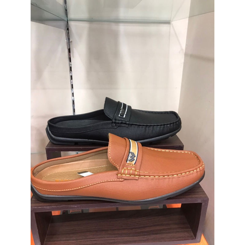 Sepatu Bustong Pria by Watchout | Sepatu Selop Pria | Sepatu Formal Watchout