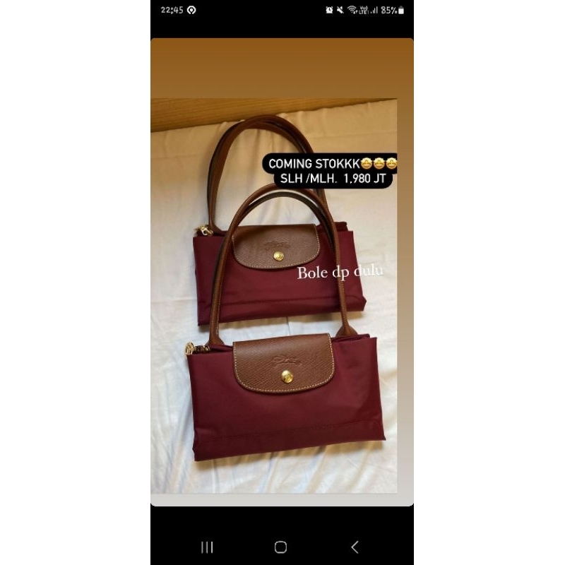 longchmp small short handle ssh