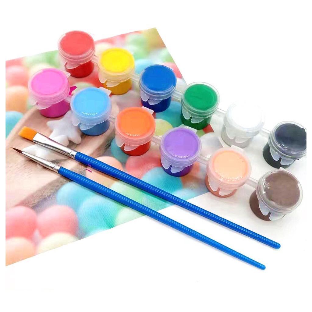 

Amanah.id - Cat Air Warna Set ( Free Kuas ) / Color Painting Set Anak