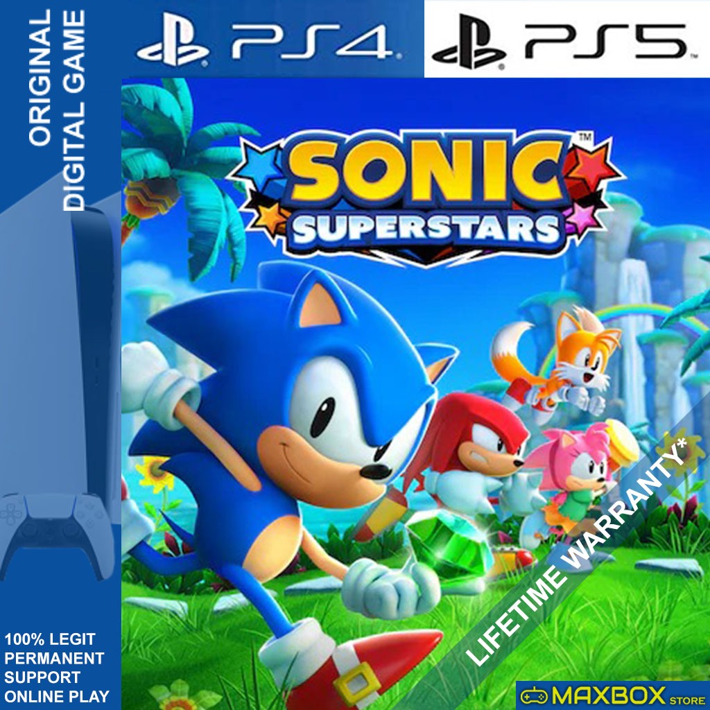 Sonic Superstars PS4 PS5 Original Game