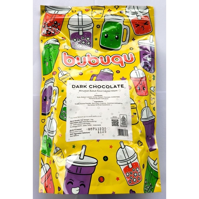 

BUBUQU Dark Chocolate, Cookie Cream, Red velvet, Taro, Greentea Matcha, Vanilla Powder 1KG