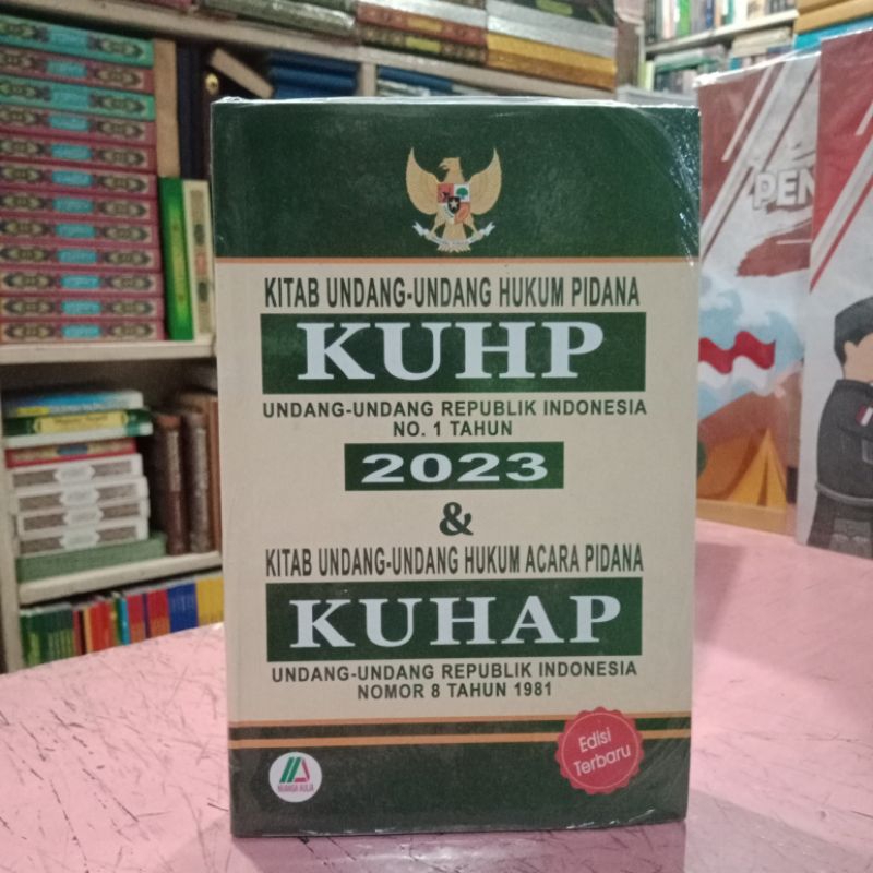 Buku KUHP 2023 DAN KUHAP #ORIGINAL