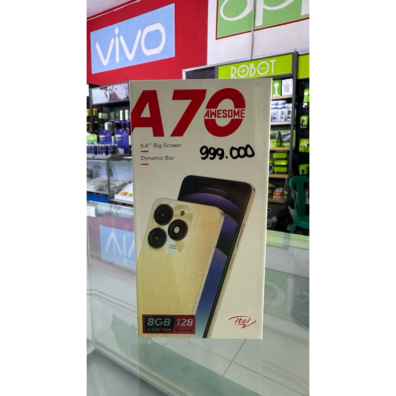 Itel A70 ram 8/128