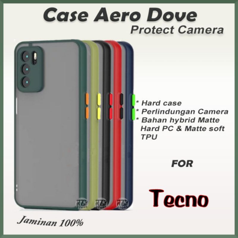 CASE AERO HARD PRO TECNO SPART SPARK 5 6 7 GO AIR PLUS PRO