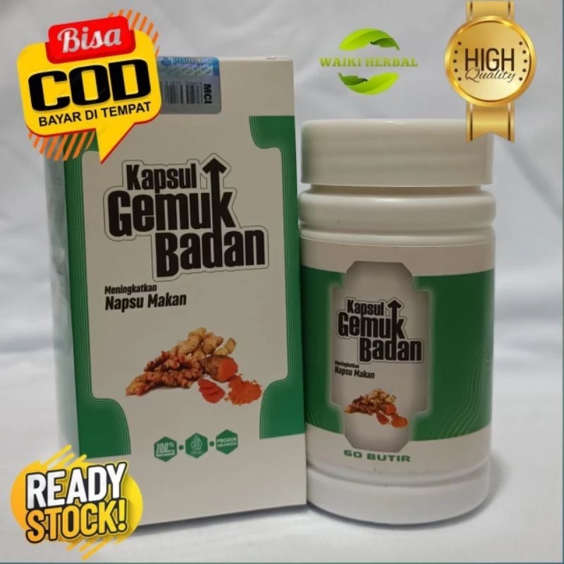 KAPSUL GEMUK BADAN TERBAIK HALAL