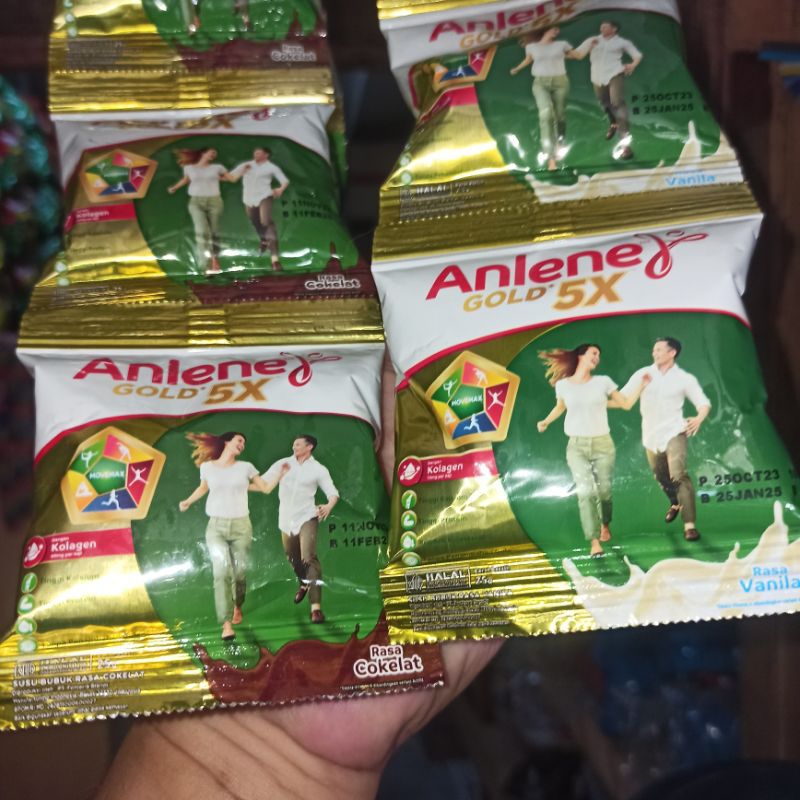 

Susu ANLENE GOLD Dengan Kolagen Rasa Cokelat Vanila