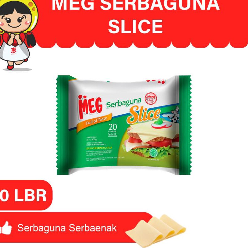 

modelTipe MEK401 MEG Keju Serbaguna Slice 20 slices