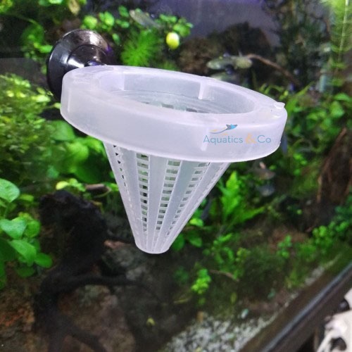 Wadah Cacing Kecil / Tempat Corong Tempel Kerucut Sutra Casut Beku / AQC22625