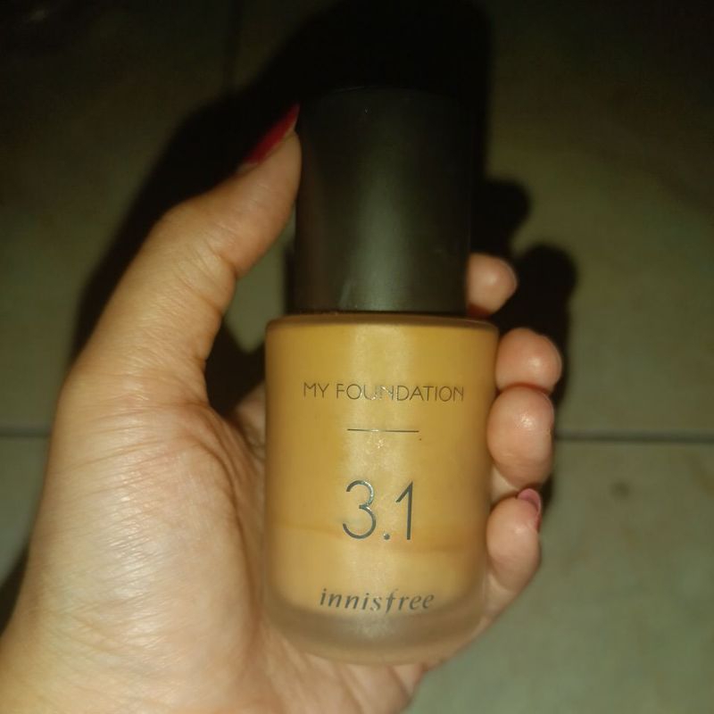 MY FOUNDATION 3.1 INNISFREE W33 UNTUK KULIT SAWO MATENG/KUNING LANGSAT CUSHION N23 - 30ML (reject ke