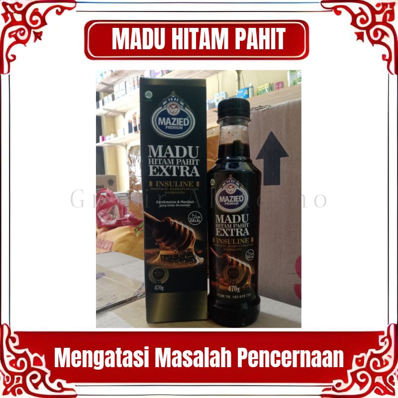 

MADU HITAM PAHIT EXTRA MAZIED PREMIUM ISI 470 GR - ORIGINAL