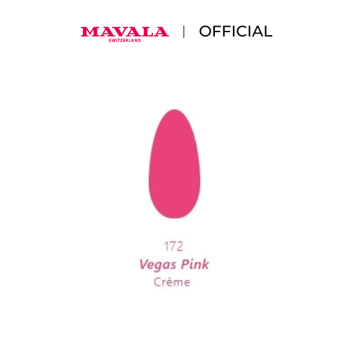 Mavala Nail Polish 172 Vegas Pink 5 ML - Kuteks / Cat Kuku