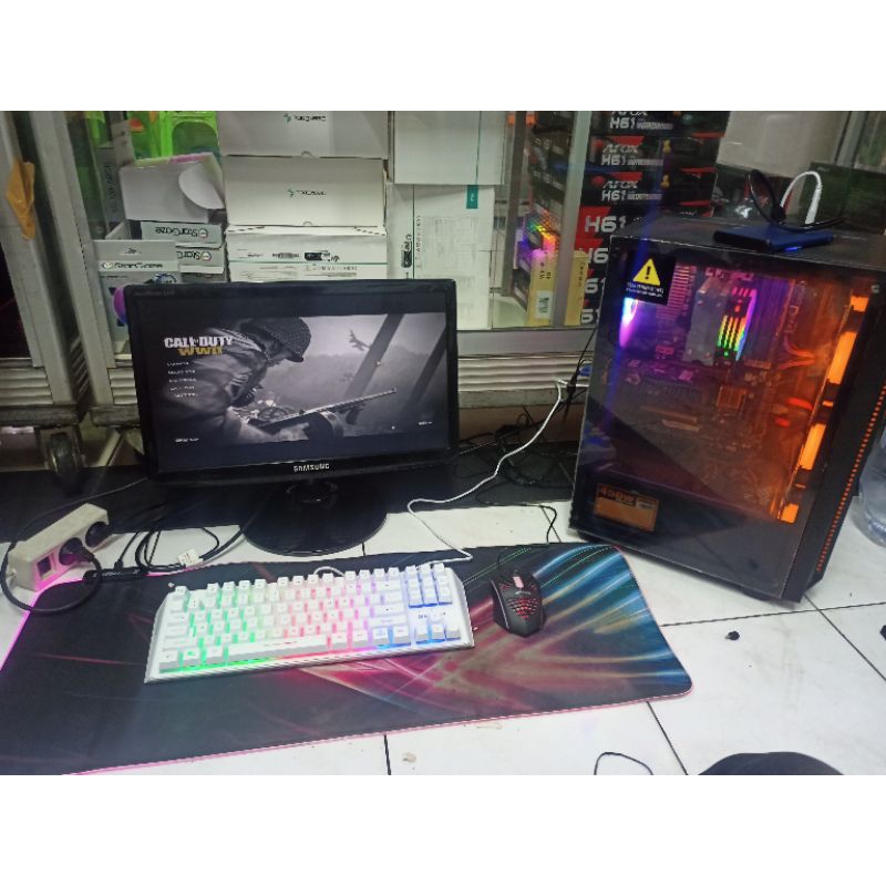 PC gaming low end AMD fullset
