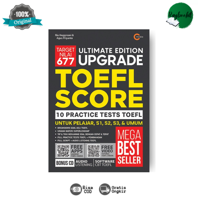 Buku Ultimate Edition Upgrade Toefl Score - Ria Angreani - Agro
