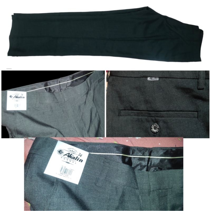 Celana bahan pria akalin basic standar No 34  | Celana formal pria akalin No 34 (new)