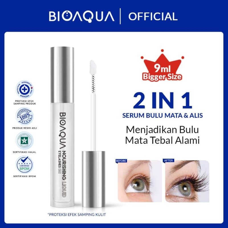BIOAQUA - Bioaqua - bioaqua - BIOAQUA Bioaqua Bioaqua Nourishing Liquid Eyelashes (9ml) ORIGINAL BPO