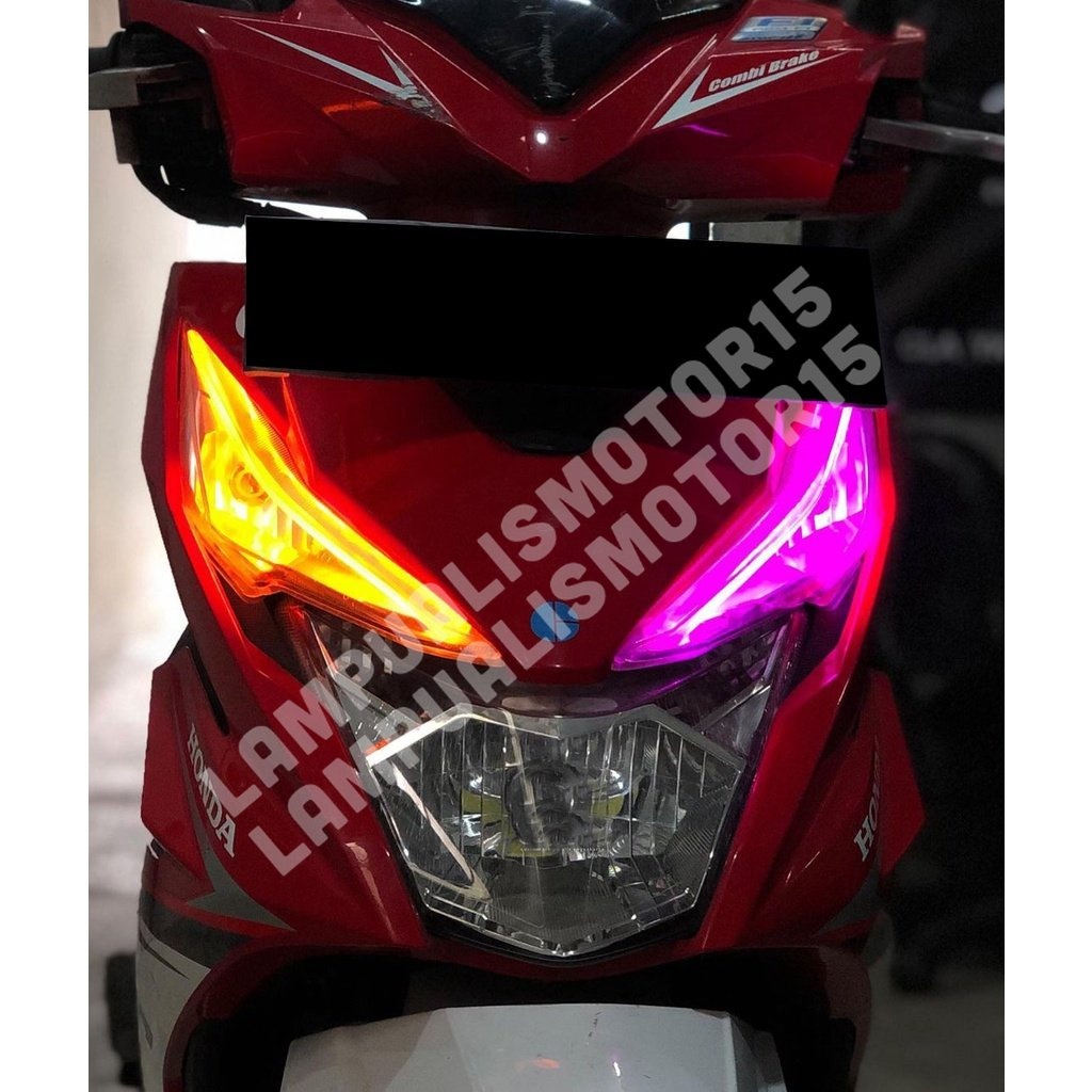 PAKET LAMPU ALIS RUNNING BEAT FI MURAH BONUS DEVIL/LAMPU ALIS RUNNING BEAT FI TINGGAL PASANG