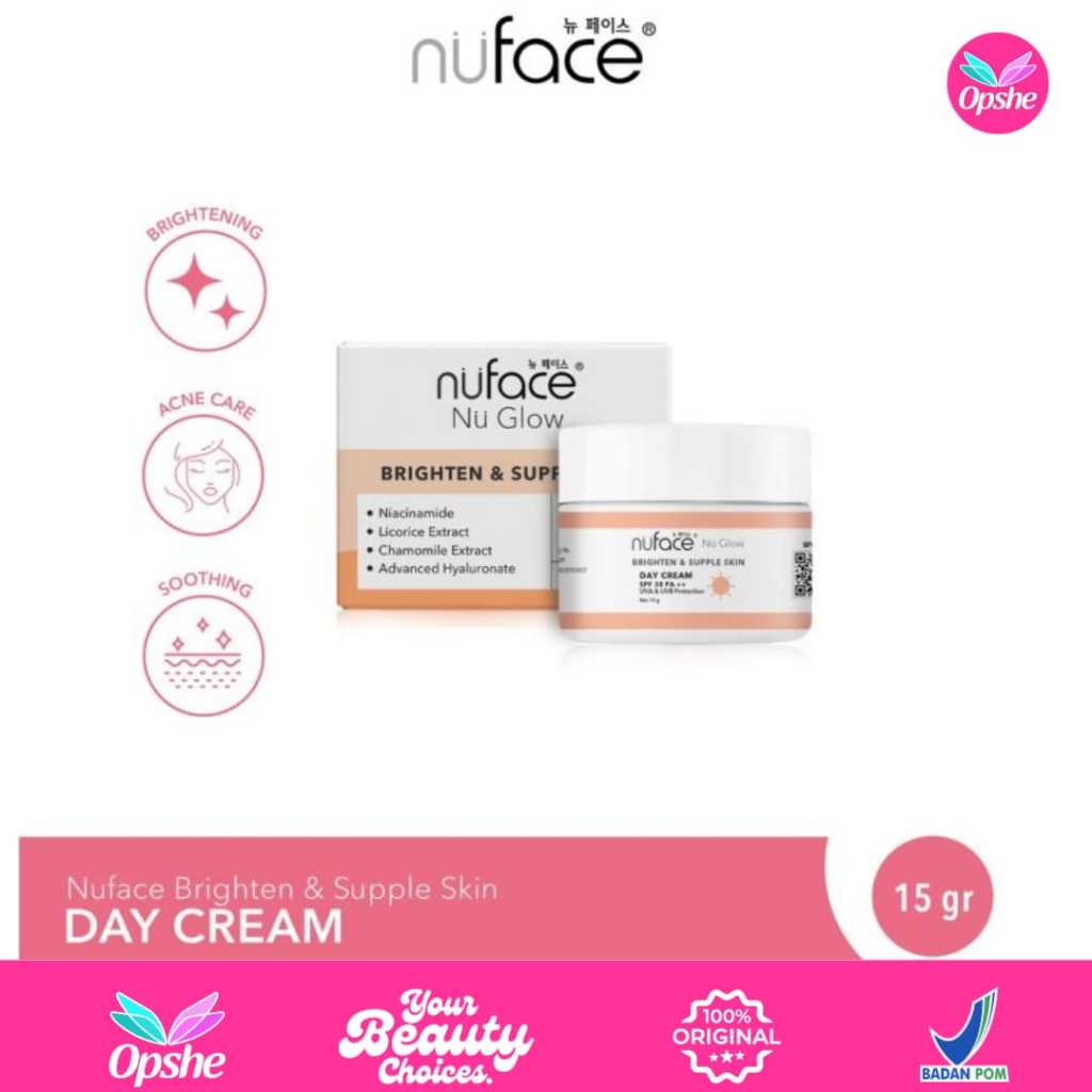 Nuface Nu Glow Brighten & Supple Skin Day Cream