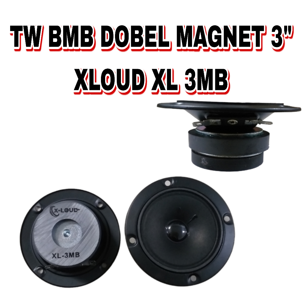 TWETER BMB DOBEL MAGNET 3" XLOUD XL 3MB