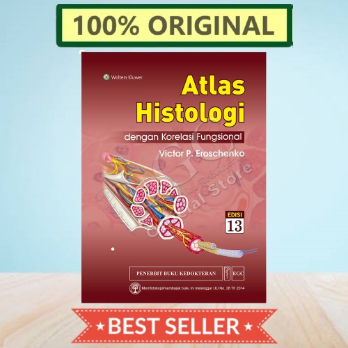 Atlas HIstologi Edisi 13 Difiore - Victor Eroschenko - TERBARU & ORIGINAL