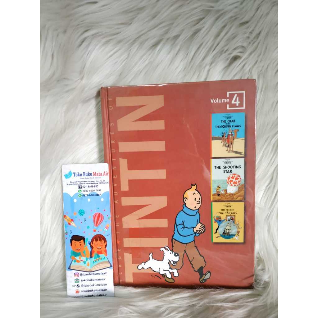 ORIGINAL BEST SELLER THE ADVENTURES OF TINTIN  VOLUME 4-  HERGE EGMONT