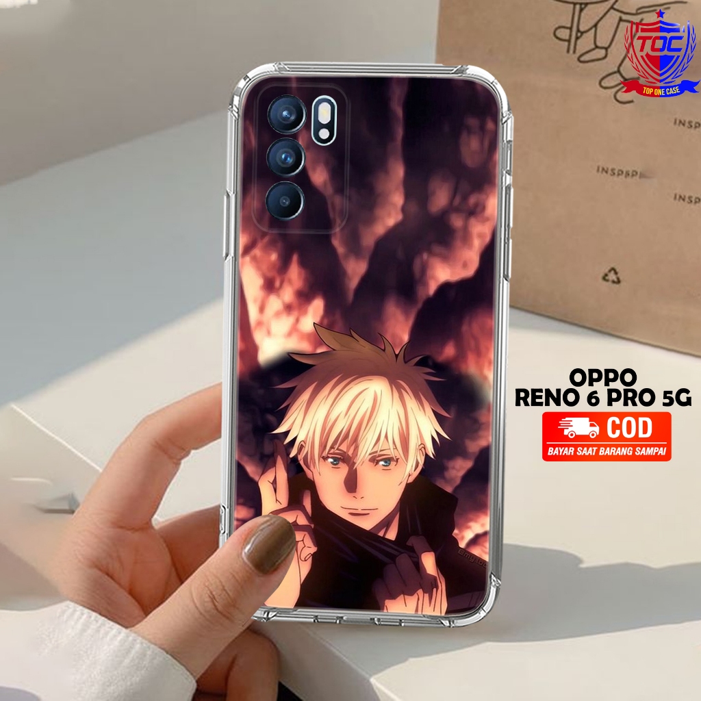 Case OPPO RENO 6 PRO 5G - Casing OPPO RENO 6 PRO 5G Terbaru TOP ONE CASE [ MOTIF 18 ] Silikon OPPO R