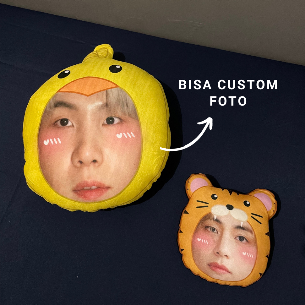 Bantal Boneka Karakter Custom