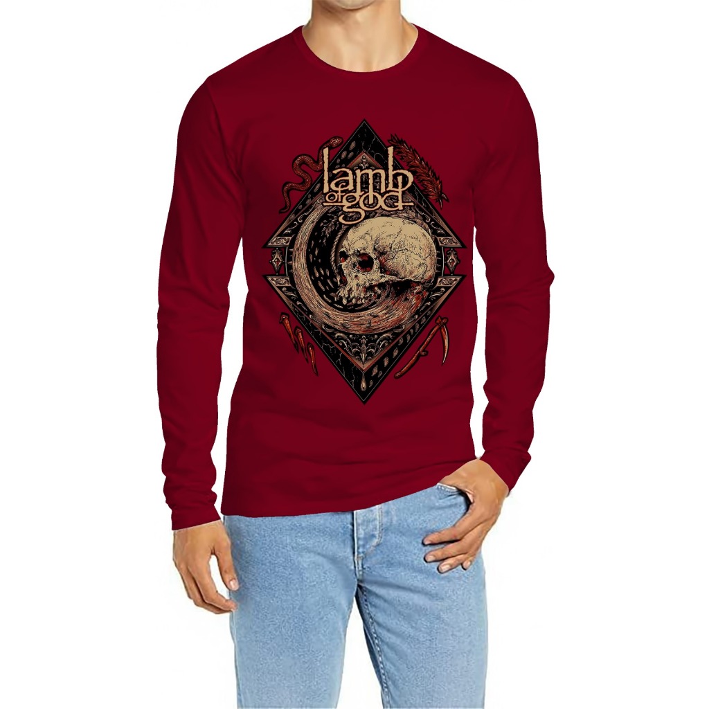 ALPHA - KAOS LENGAN PANJANG JUMBO GAMBAR LAMB OF GOD