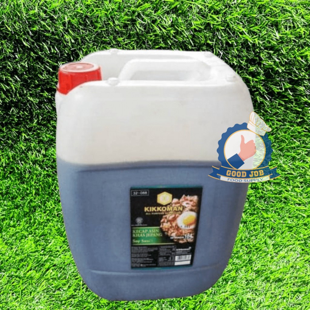 

(KHUSUS GOJEK) KIKKOMAN Shoyu Kecap Asin Jepang 18 Liter Halal