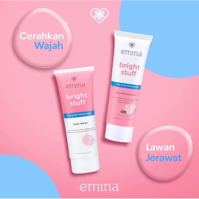 Emina Bright Stuff For Acne Prone Skin Facial Wash