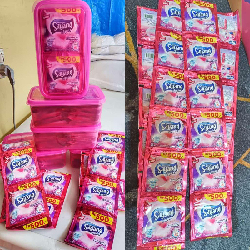 Sayang Liquid Detergent 20 ml x 24 Sachet