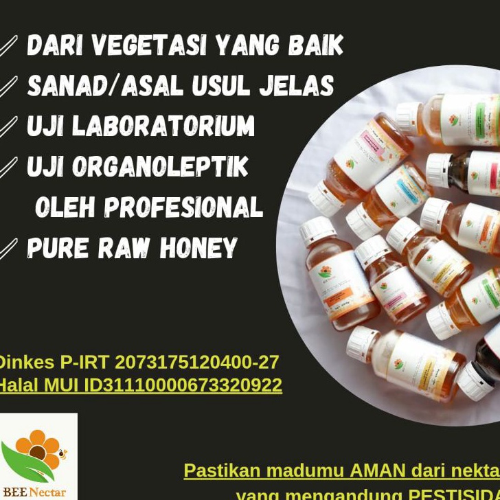 

Terlaris 650gr Raw Honey Bee Nectar