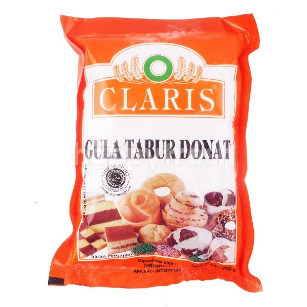 

Claris Gula halus / gula tabur donat 250gr
