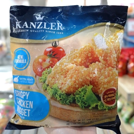 

MODEL JR741 Kanzler Crispy Chicken Nugget 450gr / Nuget Ayam Kanzler