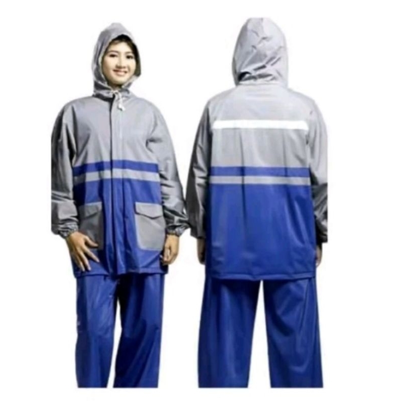 Mantel Hujan Jeket Celana IBEX KOMBINASI A