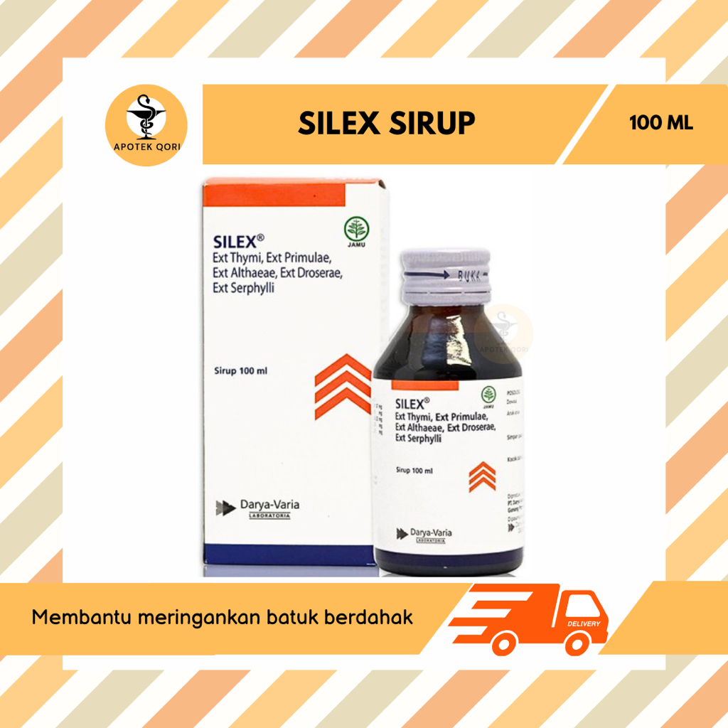 SILEX SIRUP 100 ML/OBAT BATUK HERBAL/OBAT BATUK IBU HAMIL