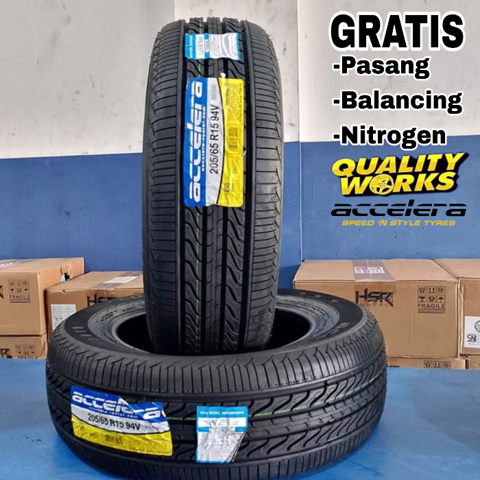 BAN MOBIL 205 65 R15 ACCELERA ECO PLUSH - BAN RING 15 INNOVA 205/65 R15