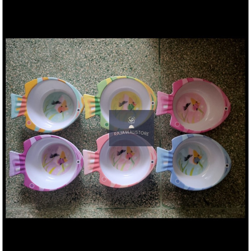 Mangkok Ikan melamin Mangkok Anak, Mangkok Kecil melamin