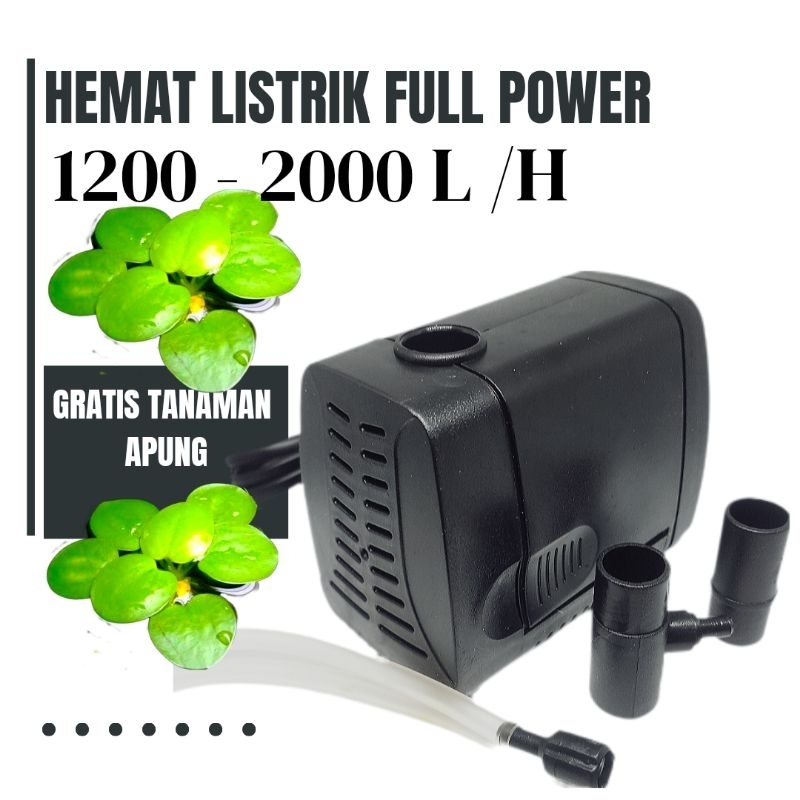 Low Watt Tenaga Besar Power Head Pompa Celup Aquarium Kolam