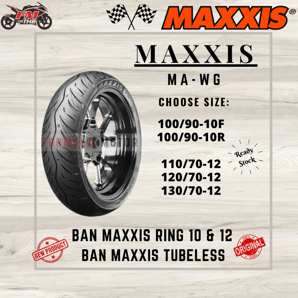 Ban Maxxis MA-WG Tubeless - Ban Motor Dual Compound (Ban Maxxis Import)