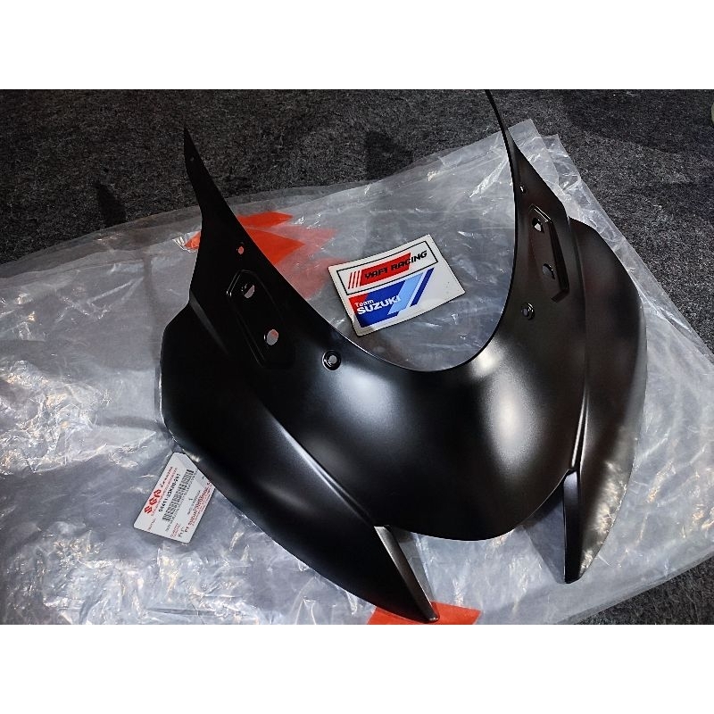 TAMENG DEPAN FAIRING GSX 150 R HITAM DOFF ORIGINAL SGP