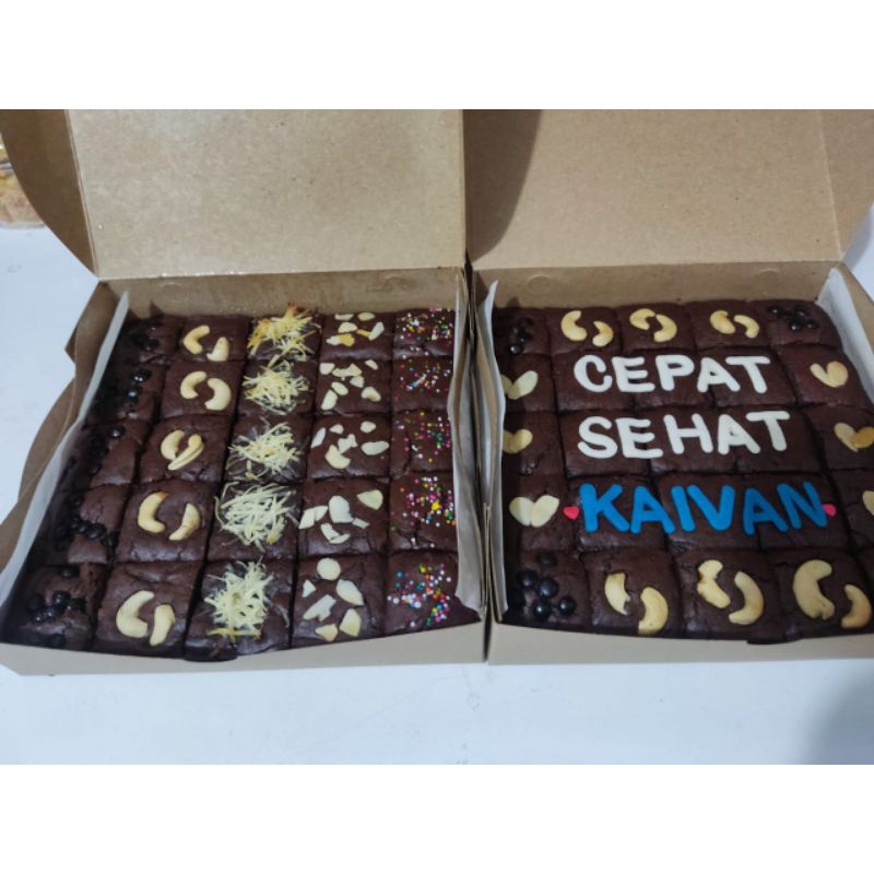 

BROWNIES SEKAT PANGGANG KUE OEMAHAN