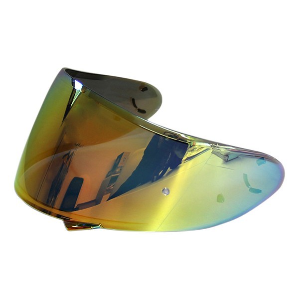 Visor Helm Shoei X-14 X14 X-Fourteen Flat Mirror Fire Orange
