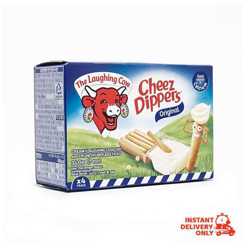 

LAUGHING COW CHEESE DIPPERS 140 GRAM