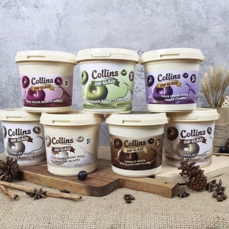 

↔ COLLINS DIP GLAZE 1 KG ✪Best Produk ✪